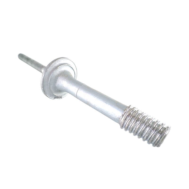 INSULATOR SPINDLE 2 Galvanized Steel Cross Arm Pin-Long Shank Insulator Spindle with Steel Head or Lead Head